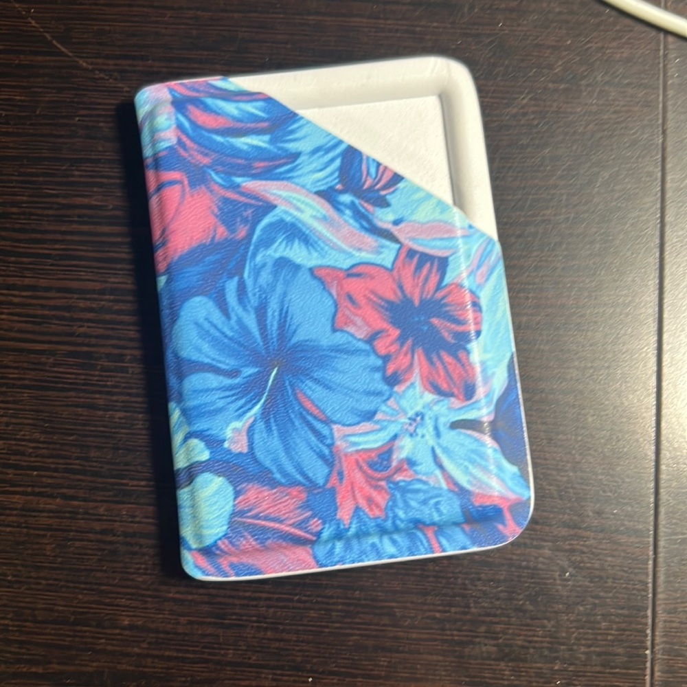 Hard case card holder